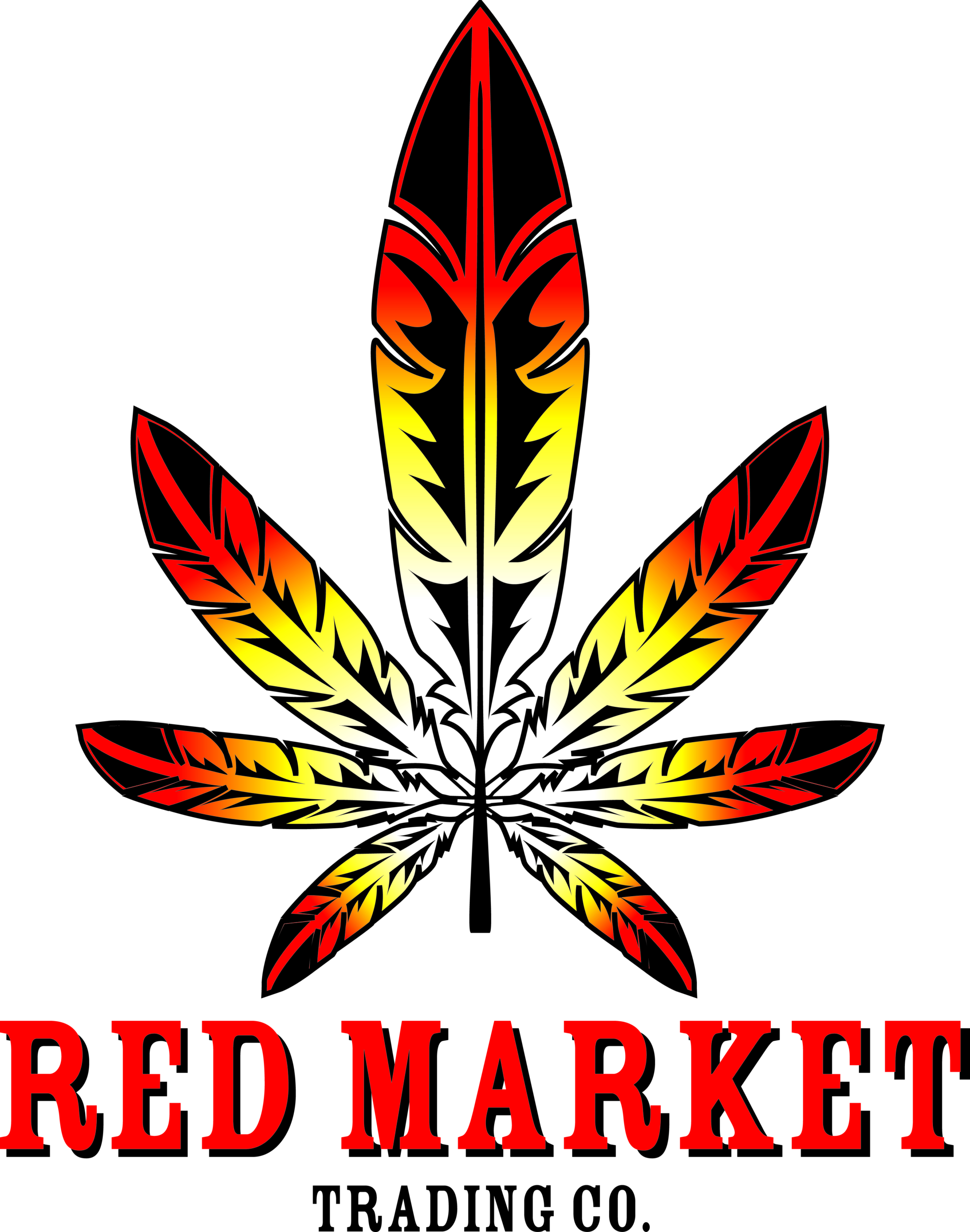 Red Market Trade Co. Logo